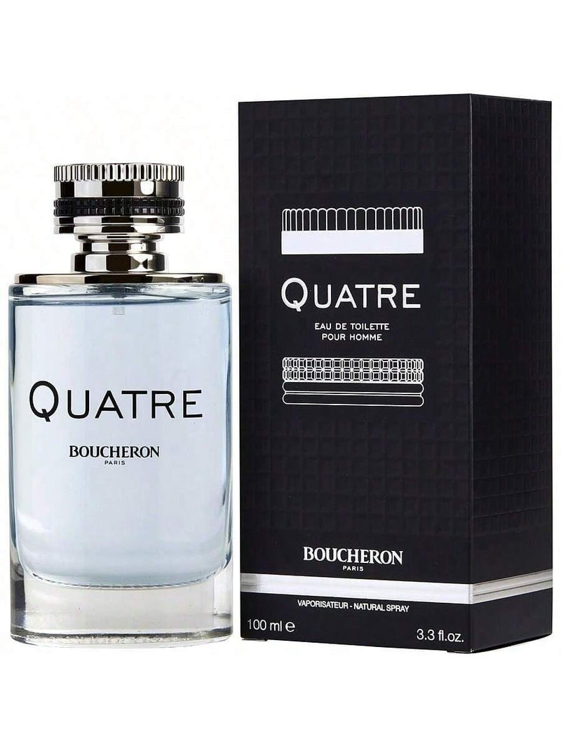 Quatre by Boucheron Men Eau De Toilette Spray 3.4 oz