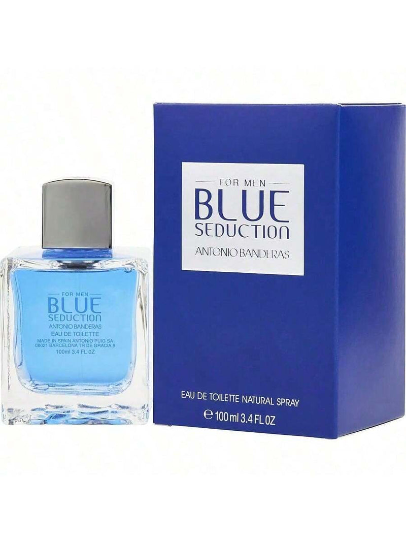 Blue Seduction by Antonio Banderas Men Eau De Toilette Spray 3.4 oz