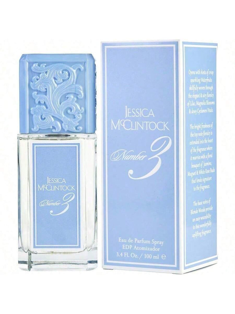 Jessica Mcclintock Number 3 by Jessica McClintock, 3.4oz EDP Spray women