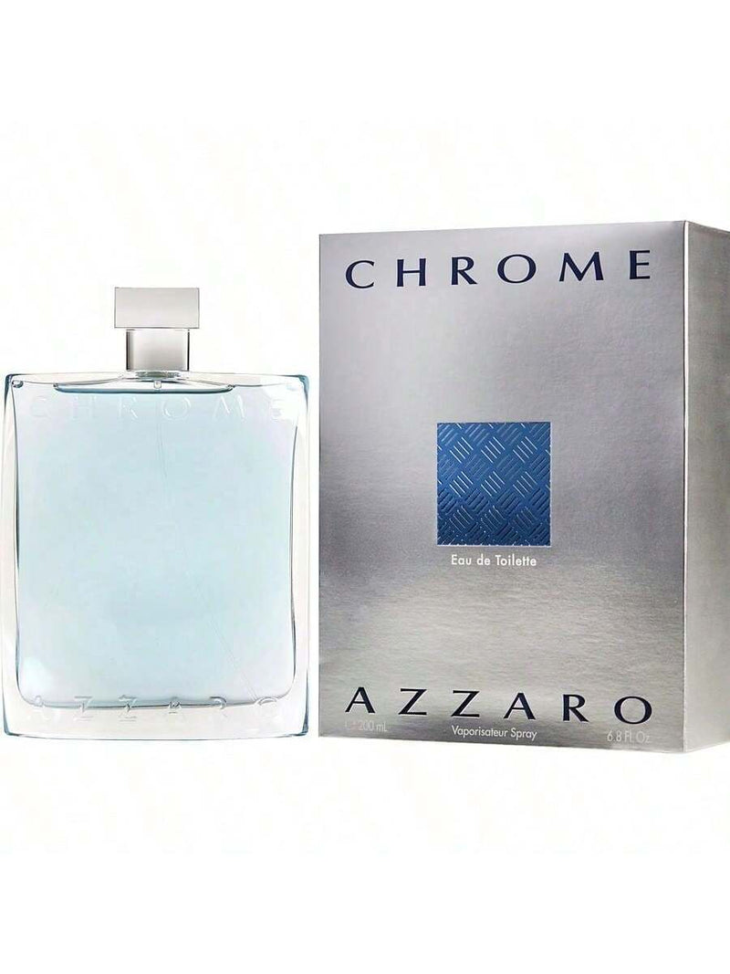 Chrome by Azzaro Men Eau De Toilette Spray 6.8 oz