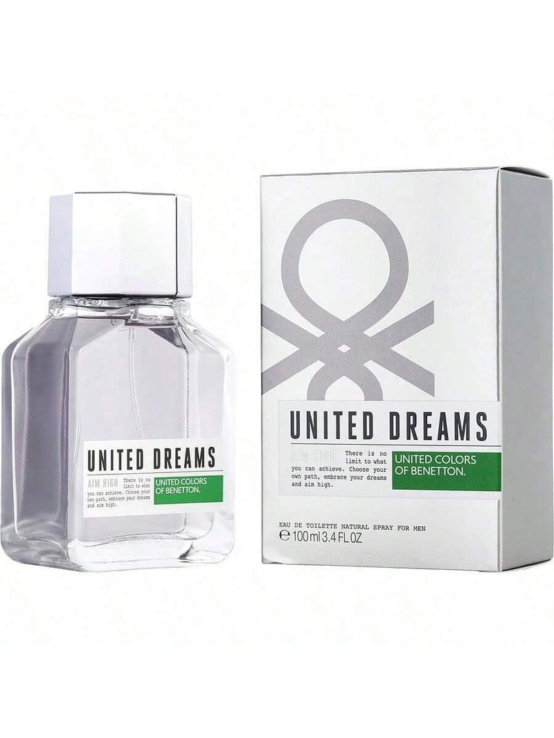 United Dreams Aim High/Benetton Edt Spray 3.4 Oz (100 Ml) Men