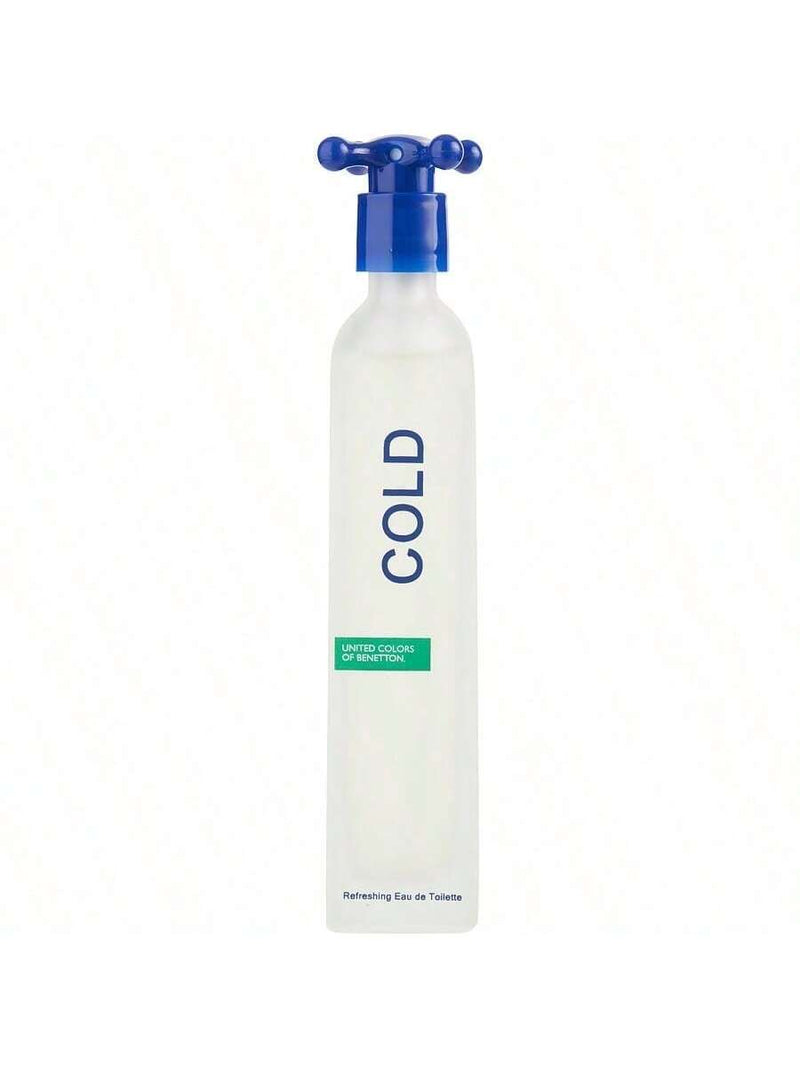 Cold by United Colors of Benetton for Men - 3.3 oz EDT Spray