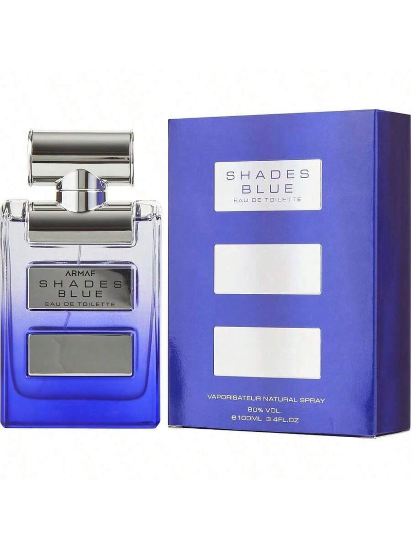 Armaf Shades Blue by Armaf Men Eau De Toilette Spray 3.4 oz