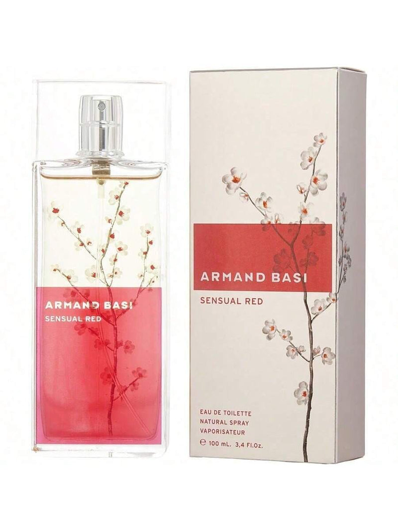 Sensual Red by Armand Basi for Women - 3.4 oz EDT Spray