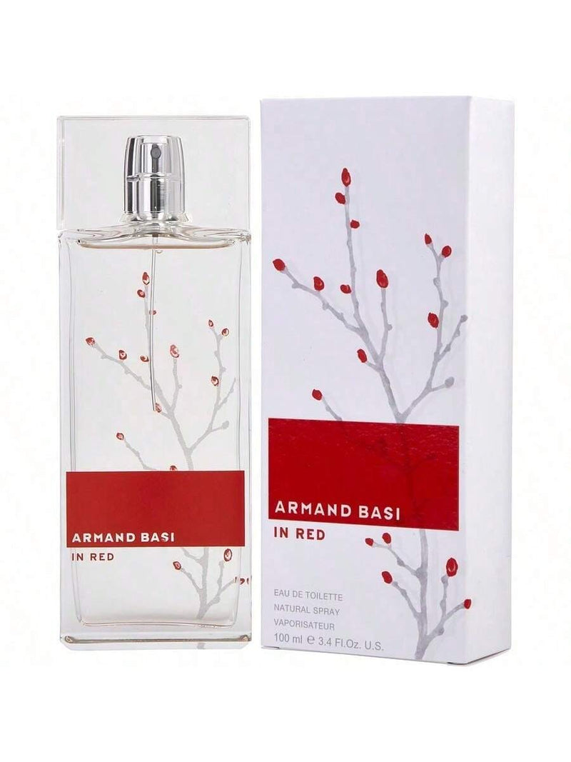 Armand Basi in Red by Armand Basi Women Eau De Toilette Spray 3.4 oz