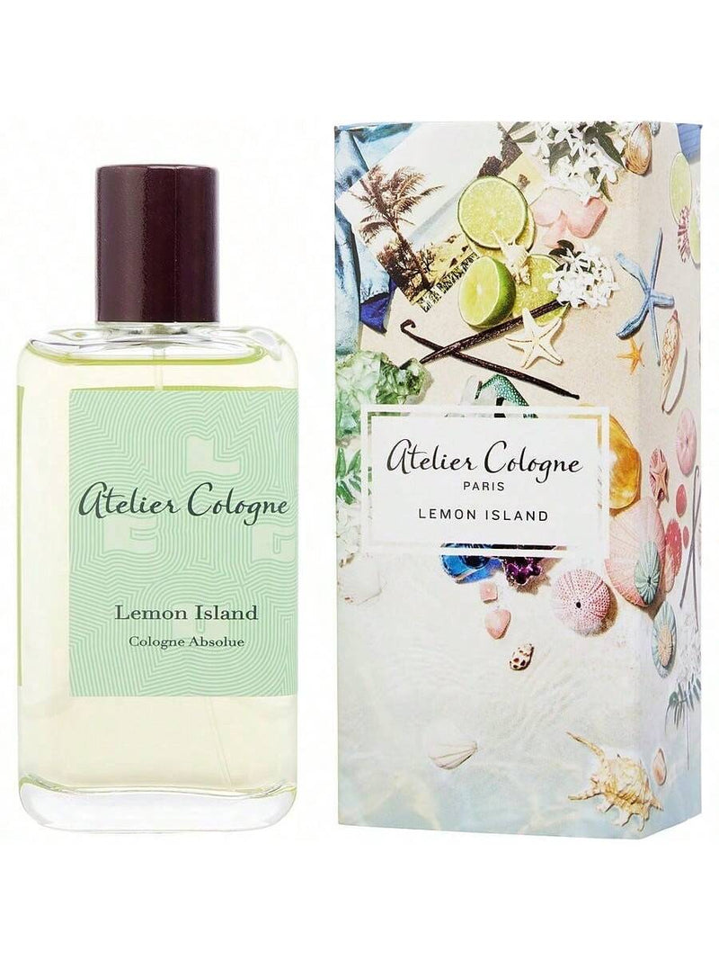 Lemon Island by Atelier Cologne Men Pure Perfume Spray (Unisex) 3.3 oz
