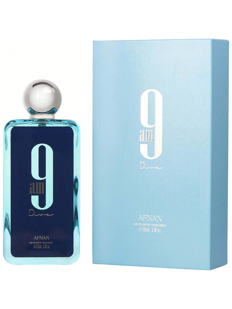 Afnan 9Am Dive By Afnan Eau De Parfum Spray (Unisex) 3.4 Oz