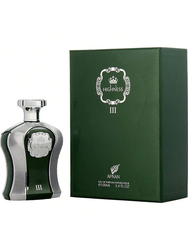 His Highness Green By Afnan Eau De Parfum Spray (Unisex) 3.4 Oz