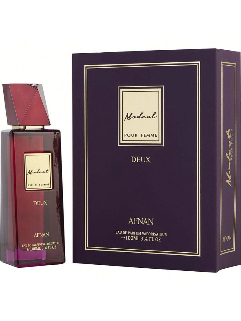 Modest Pour Femme Deux By Afnan Eau De Parfum Spray 3.4 Oz