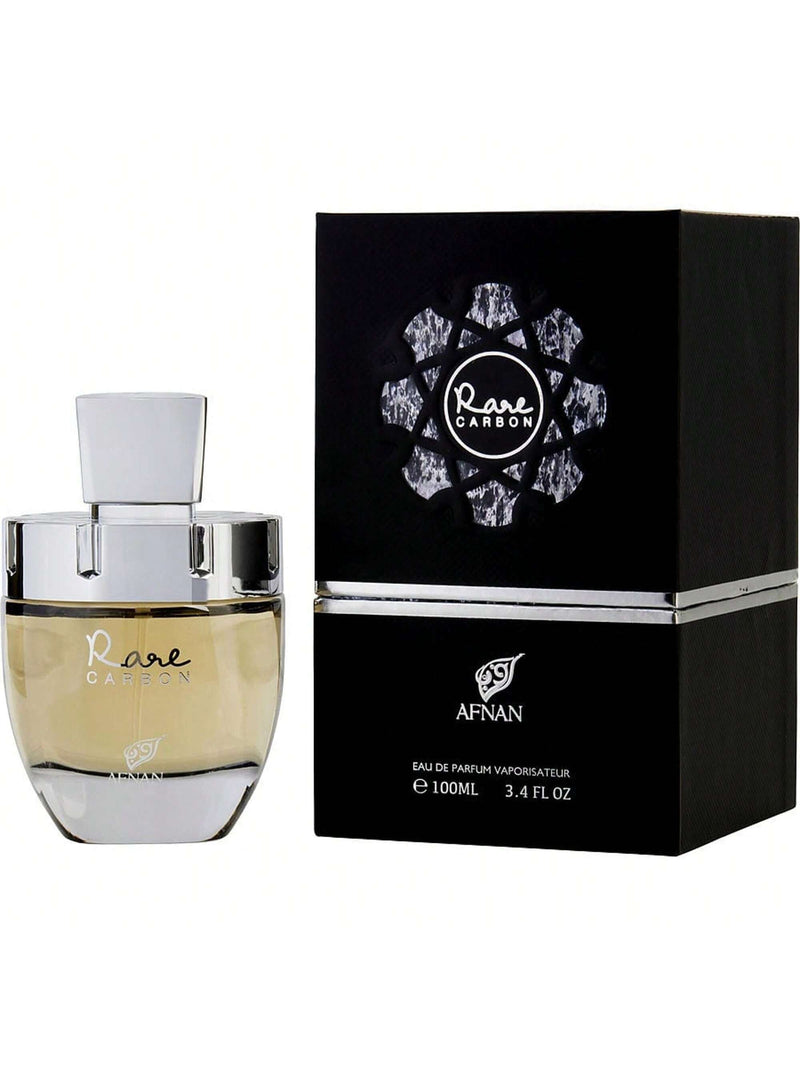 Rare Collection - Carbon By Afnan For Men - 3.4 Oz Edp Spray
