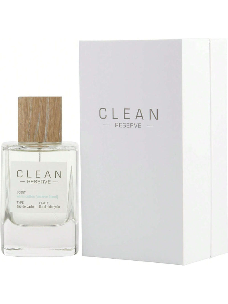 Clean Reserve Warm Cotton by Clean Women Eau De Parfum Spray 3.4 oz