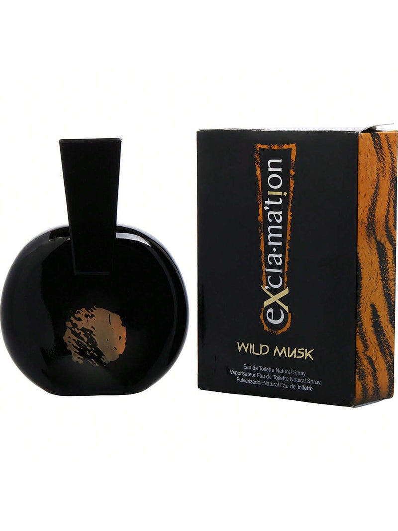 Exclamation Wild Musk by Coty, 3.4 oz EDT Spray for Women