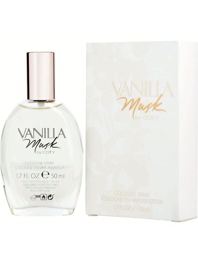 Vanilla Musk by Coty, 1.7 oz Cologne Spray for Women