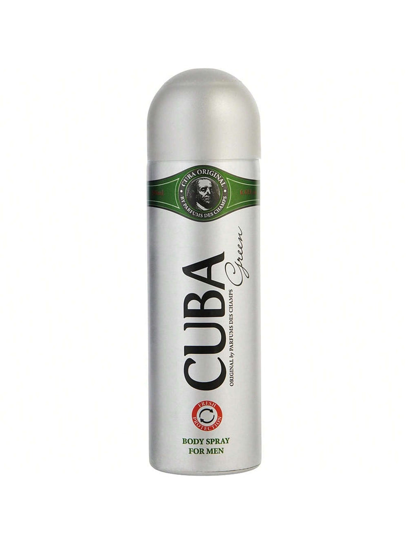 Cuba Green by Cuba for Men - 6.6 oz Body Spray