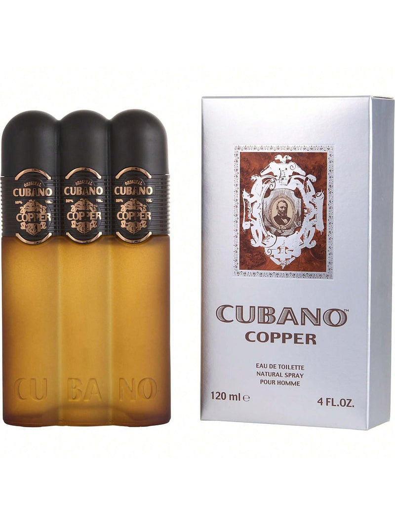 Cubano Copper by Cubano Men Eau De Toilette Spray 4 oz