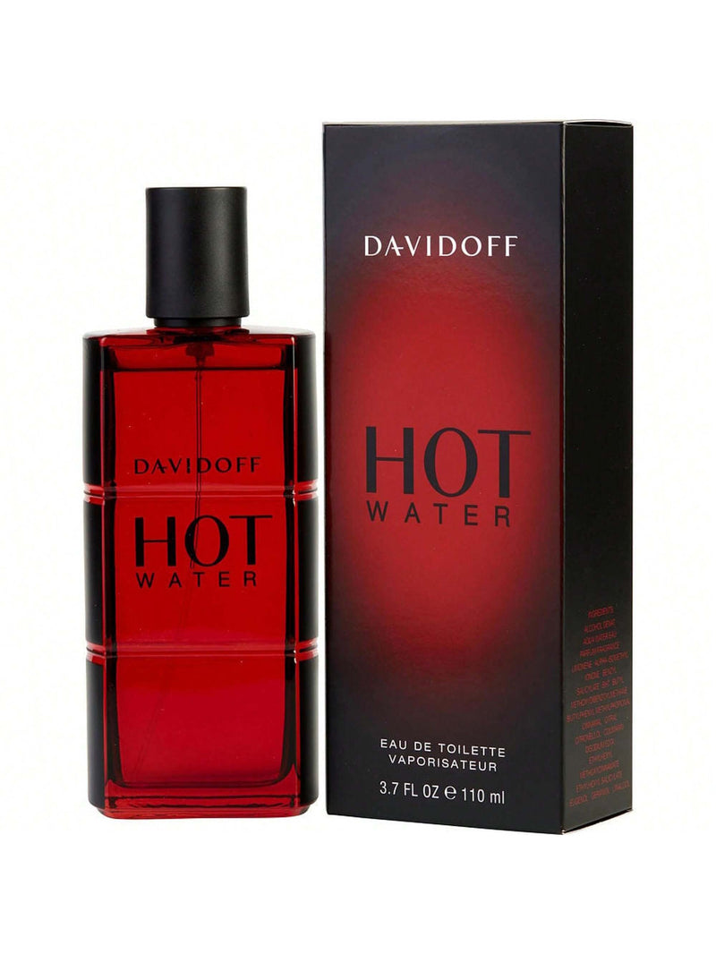 Hot Water by Davidoff, 3.7 oz EDT Spray for Men