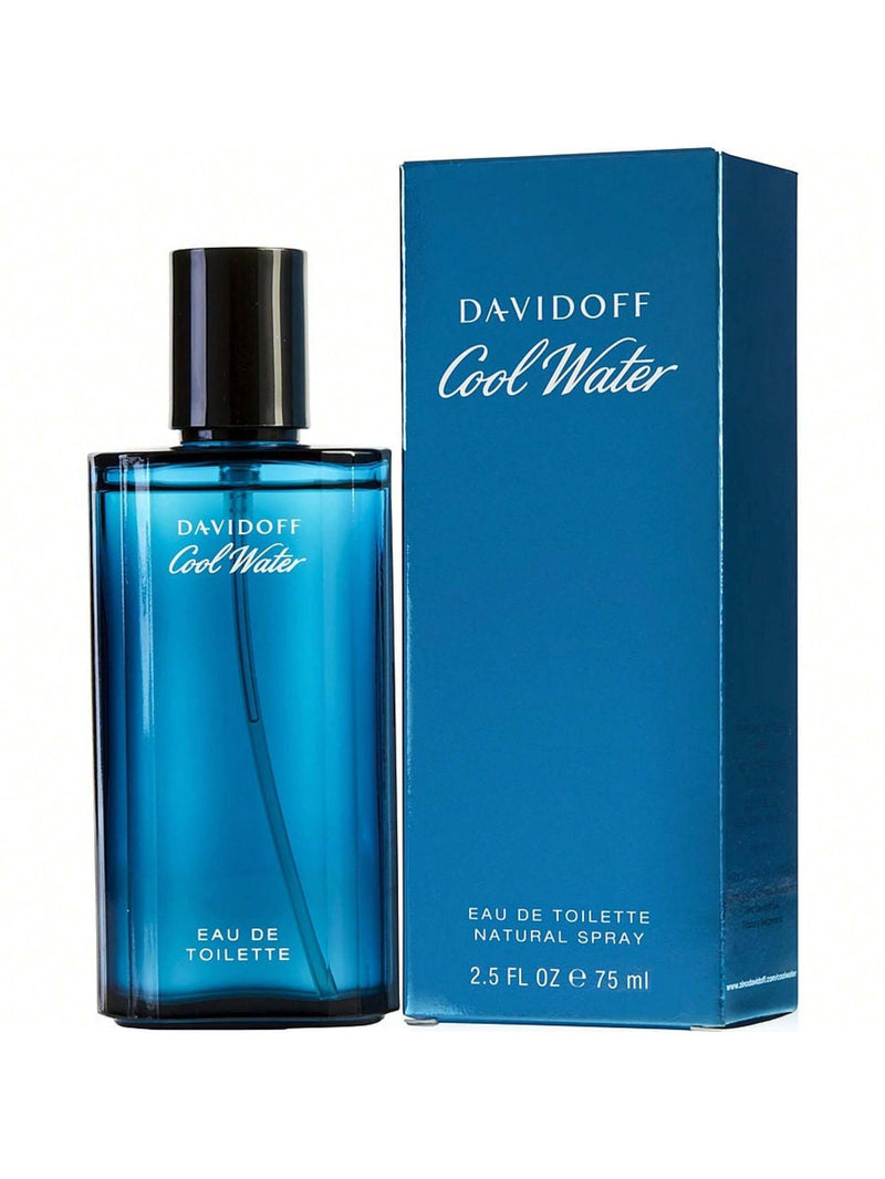 Cool Water by Davidoff Men Eau De Toilette Spray 2.5 oz