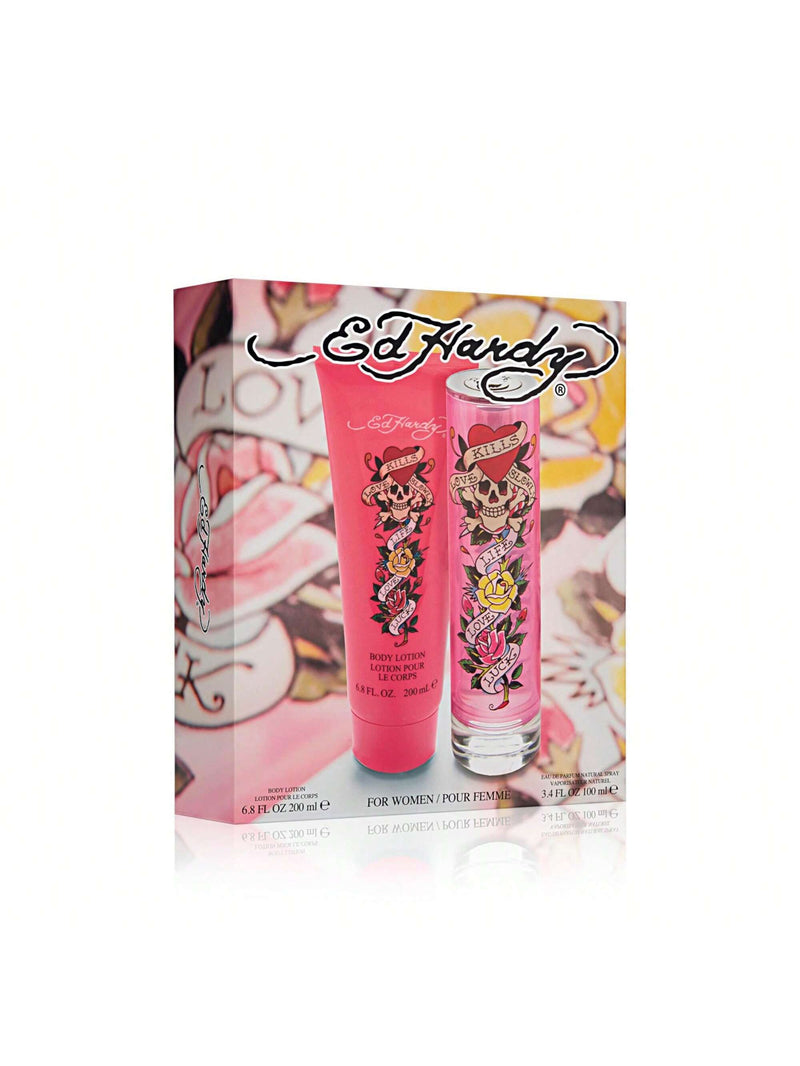 Ed Hardy/Christian Audigier Set Box Slightly Damaged Women