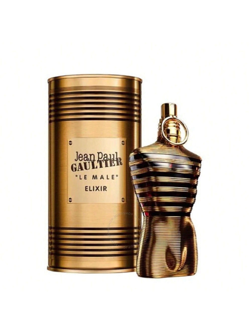 Jean Paul Gaultier Le Male Elixir by JPG, 4.2 oz Parfum Spray for Men