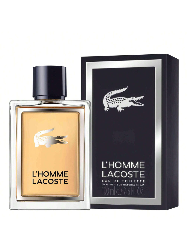 Lacoste L'homme by Lacoste Men Eau De Toilette Spray 3.3 oz