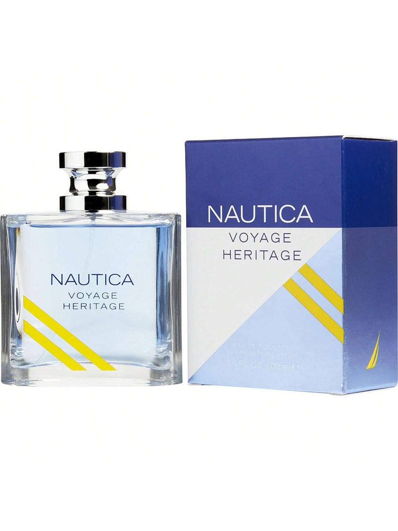 Nautica Voyage Heritage by Nautica for Men - 3.4 oz EDT Spray