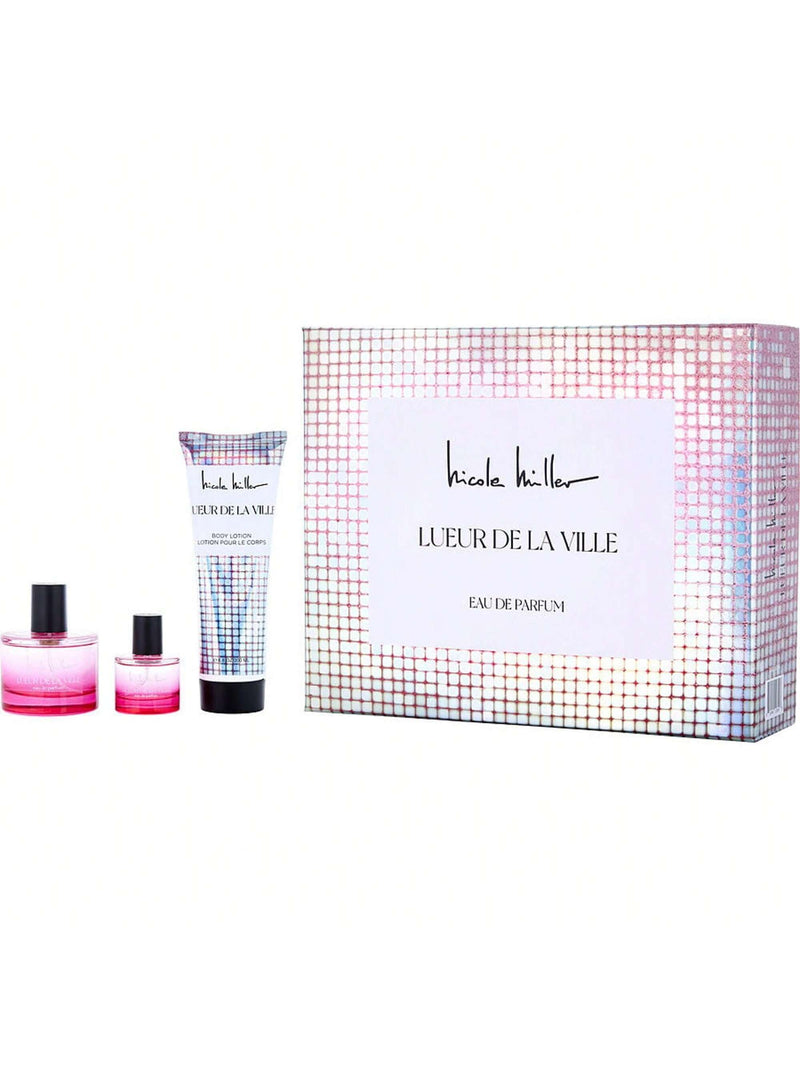 Lueur De La Ville by Nicole Miller, 3 Piece Gift Set for Women