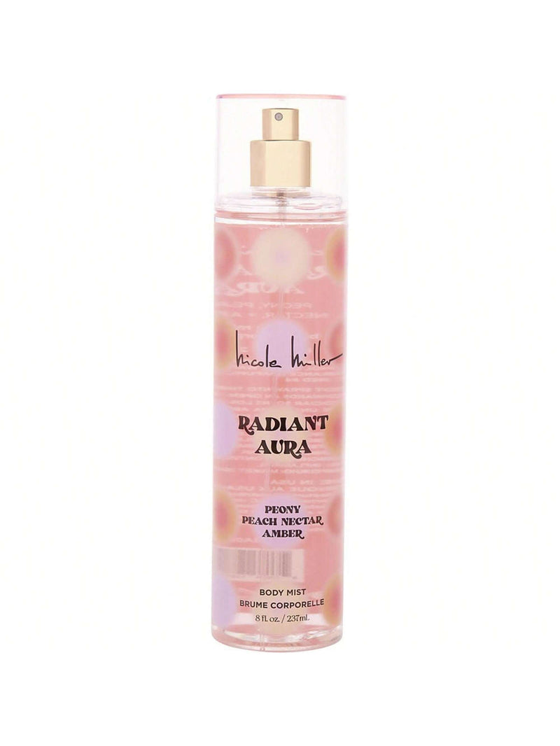 Radiant Aura by Nicole Miller. 8 oz Body Mist for Women