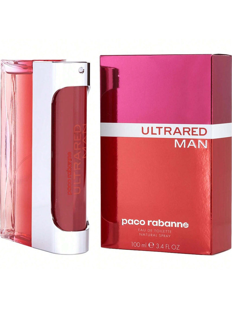 Ultrared by Paco Rabanne Men Eau De Toilette Spray 3.4 oz