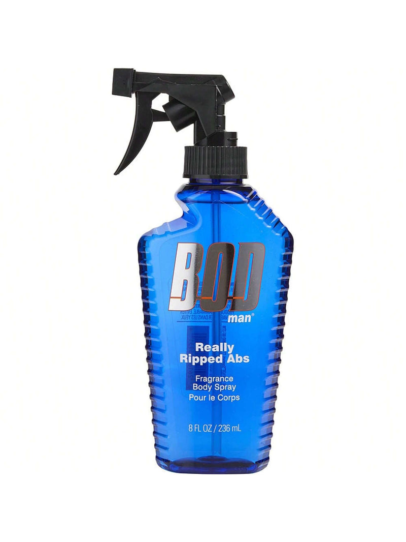 Bod Man Really Ripped Abs by Parfums De Coeur, 8oz Fragrance Body Spray men