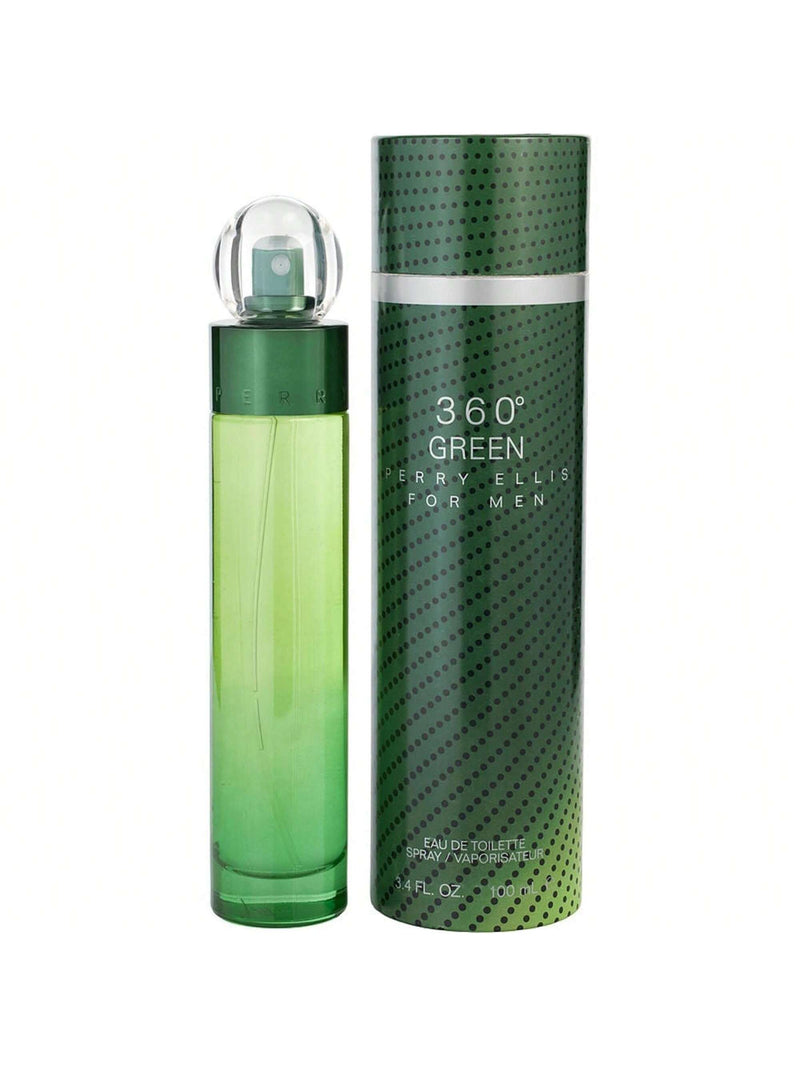 Perry Ellis 360 Green by Perry Ellis, 3.4 oz EDT Spray for Men
