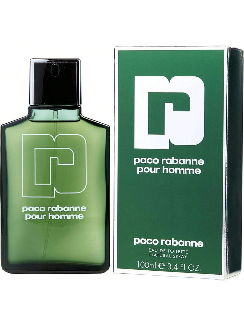 Paco Rabanne Pour Homme by Paco Rabanne, 3.4 oz EDT Spray for Men