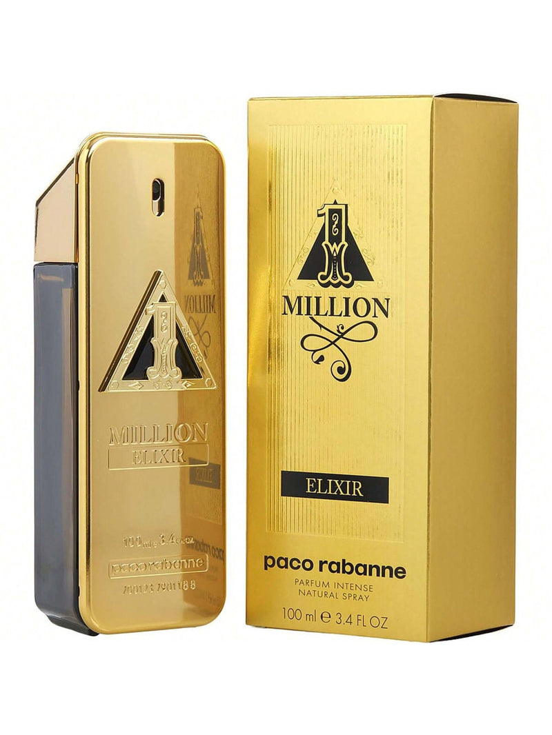 1 Million Elixir by Paco Rabanne, 3.4 oz Parfum Intense Spray for Men