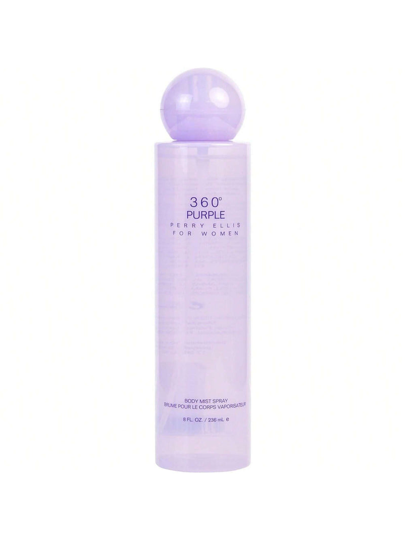 Perry Ellis 360 Purple by Perry Ellis, 8 oz Body Mist Spray for Women