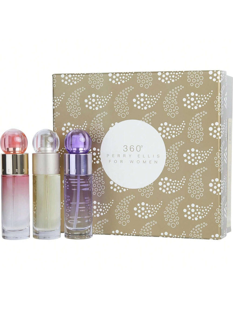 Perry Ellis 360 by Perry Ellis, 3 Piece Variety Set for Women