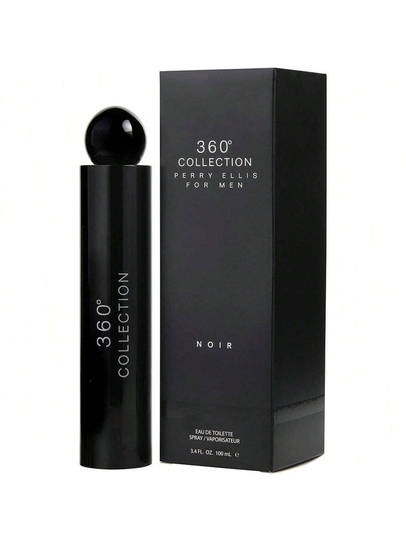 Perry Ellis 360 Collection Noir by Perry Ellis, 3.4oz EDT Spray men
