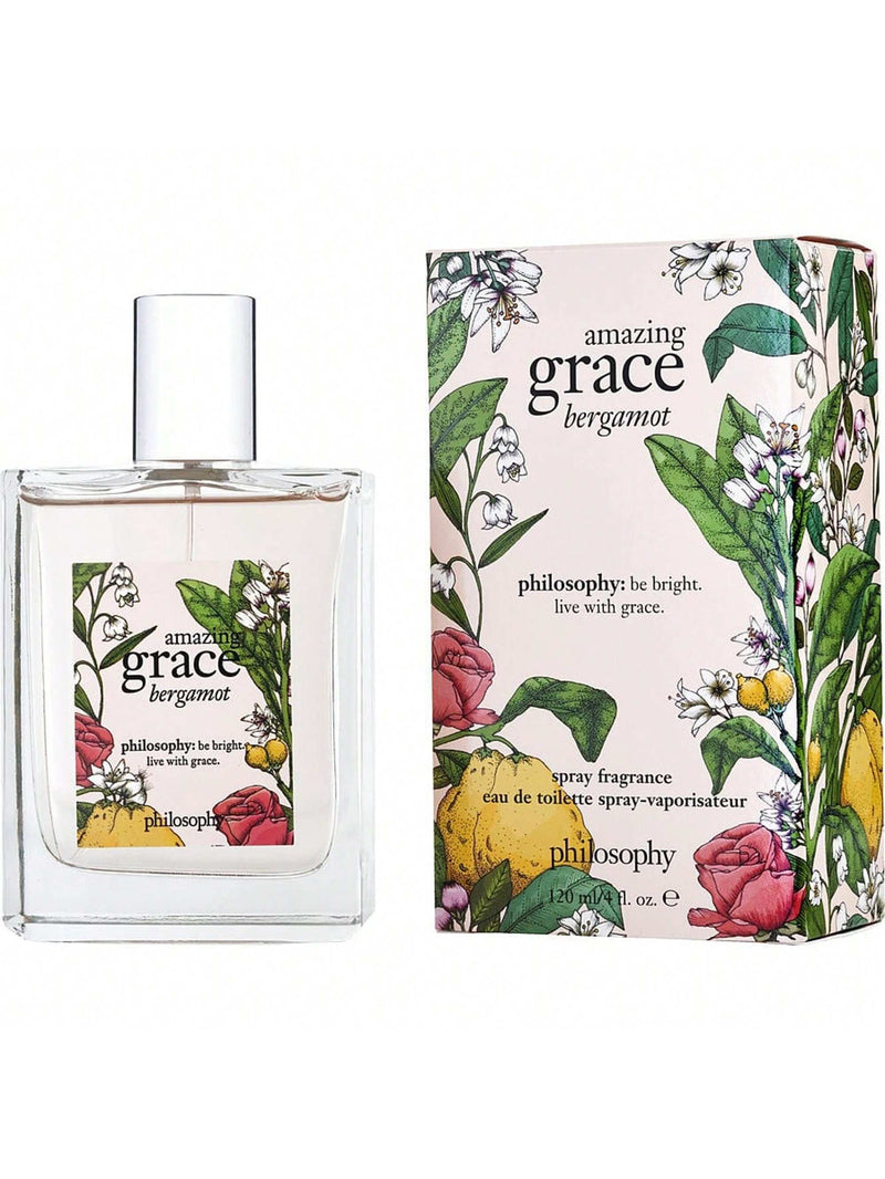 Amazing Grace Bergamot by Philosophy, 4 oz EDT Spray for Women
