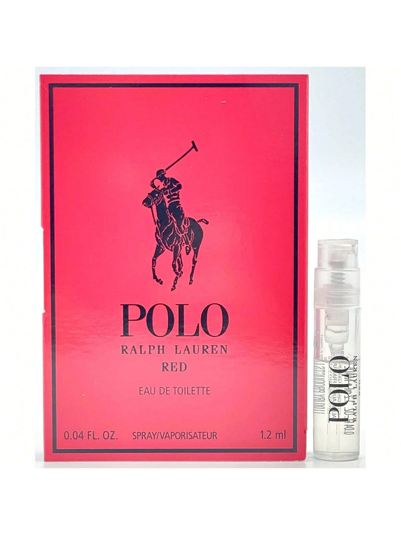 Polo Red/Ralph Lauren Edt Spray Vial 0.04 Oz (1.2 Ml) Men