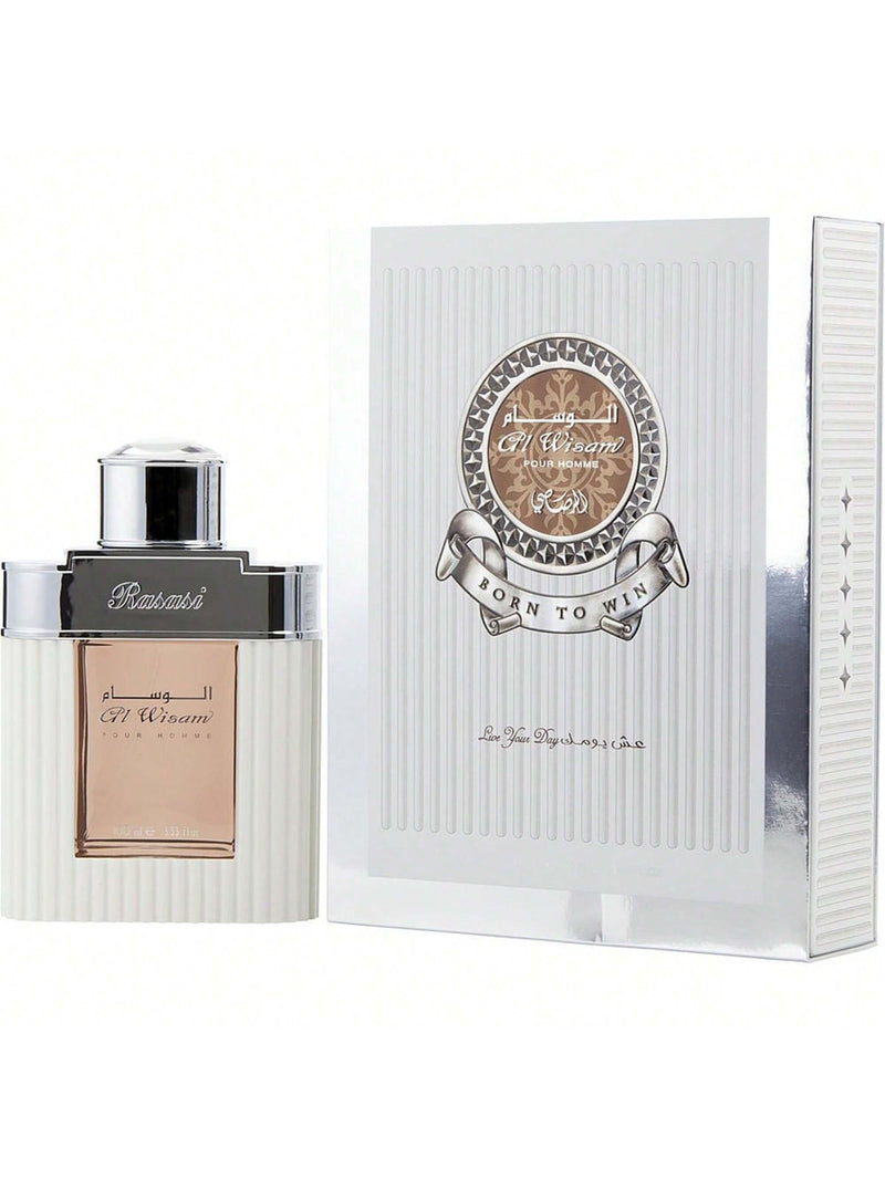 Al Wisam by Rasasi, 3.3 oz EDP Spray for Men