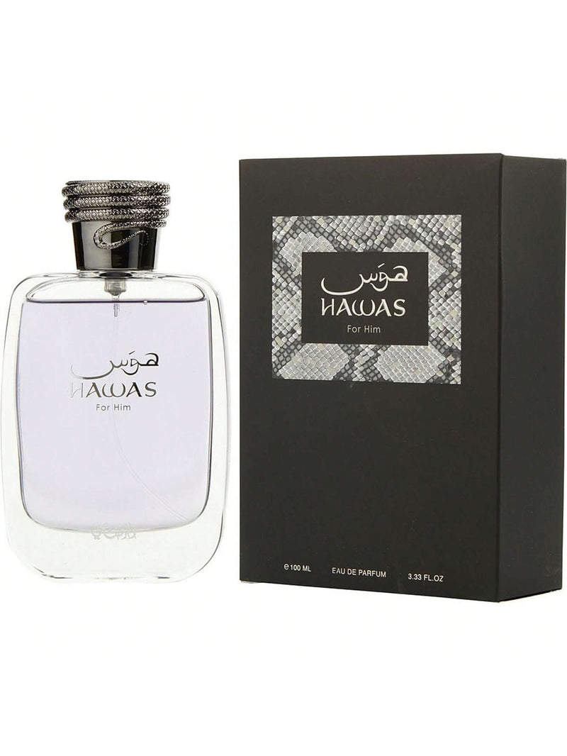 Hawas by Rasasi, 3.3 oz EDP Spray for Men