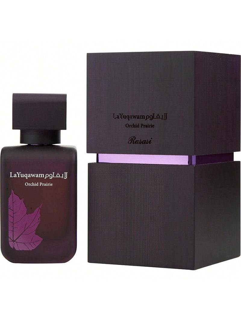 La Yuqawam Orchid Prairie  by Rasasi, 2.5 oz EDP spray for Unisex