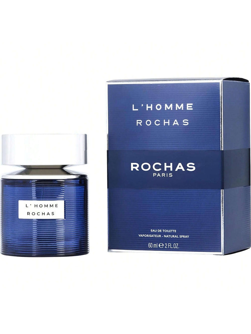L'homme Rochas by Rochas Men Eau De Toilette Spray 2 oz