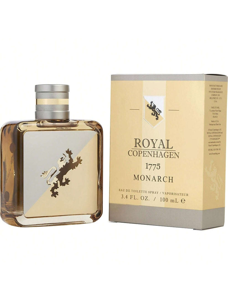 Royal Copenhagen 1775 Monarch by Royal Copenhagen, 3.4oz EDT Spray men