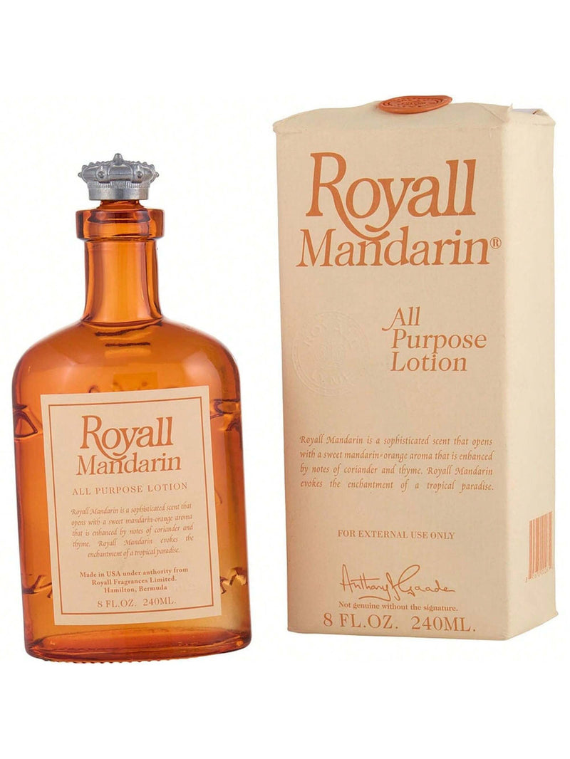 Royall Mandarin by Royall Fragrances, 8 oz All Purpose Lotion for Men
