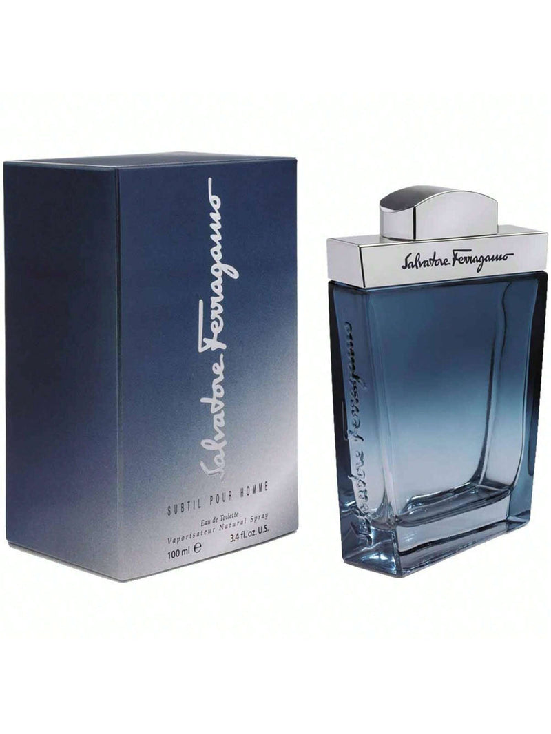 Subtil by Salvatore Ferragamo, 3.4 oz EDT Spray for Men