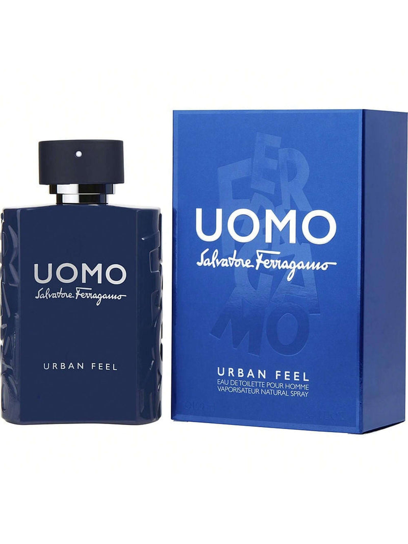Uomo Urban Feel by Salvatore Ferragamo for Men - 3.4 oz EDT Spray