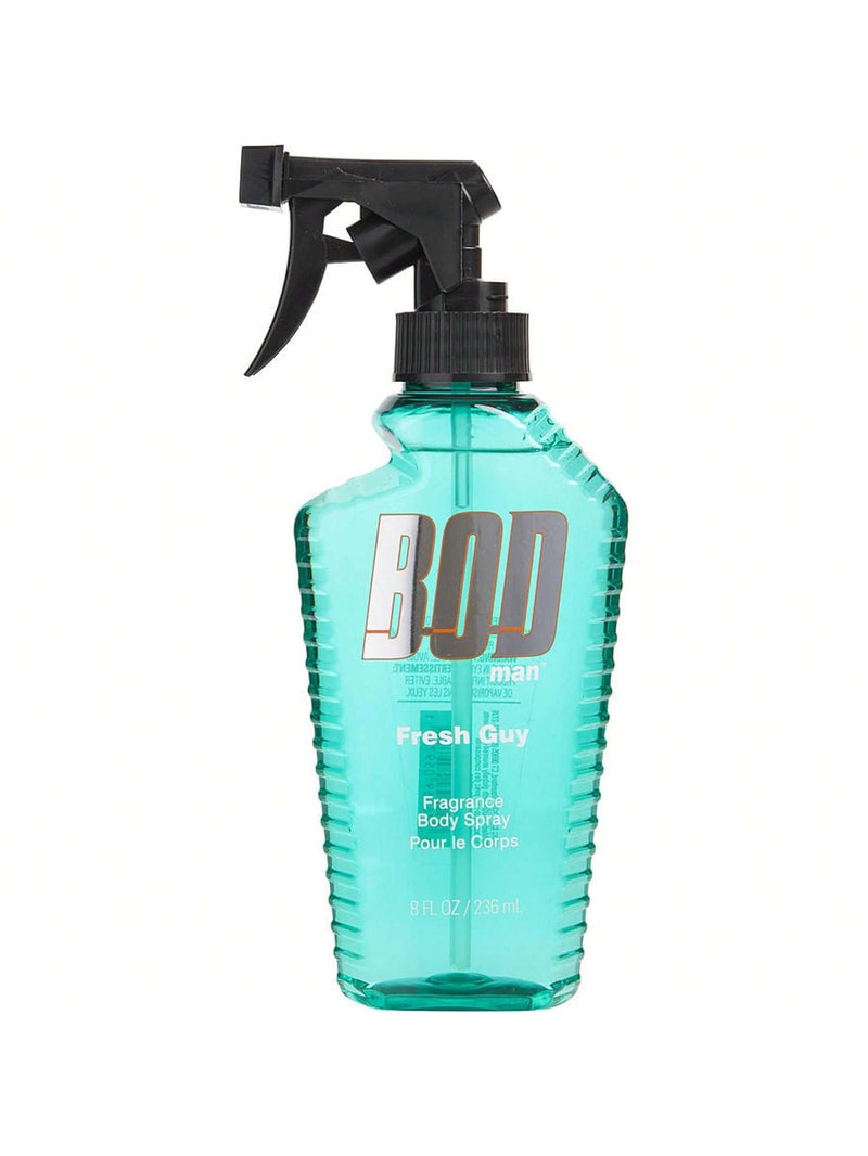 Bod Man Fresh Guy by Parfums De Coeur, 8oz Frgrance Body Spray men