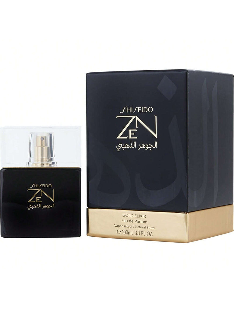 Zen Gold Elixir by Shiseido for Women - 3.3 oz EDP Spray