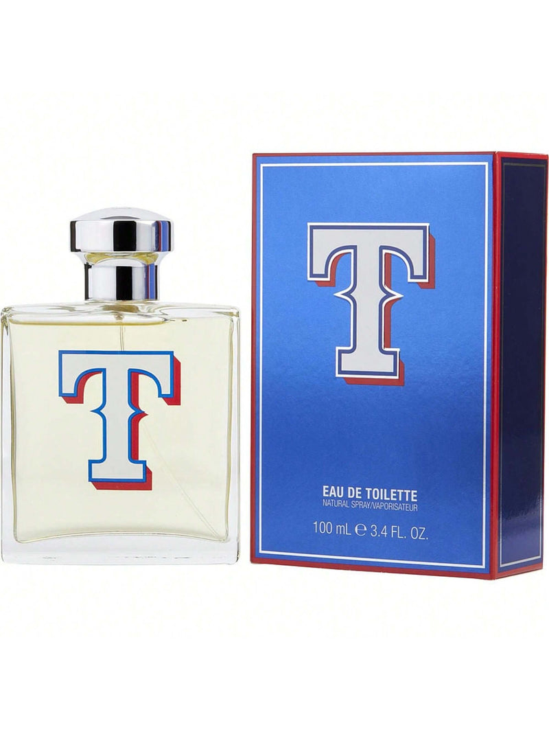 Texas Rangers by Texas Rangers Men Eau De Toilette Spray 3.4 oz
