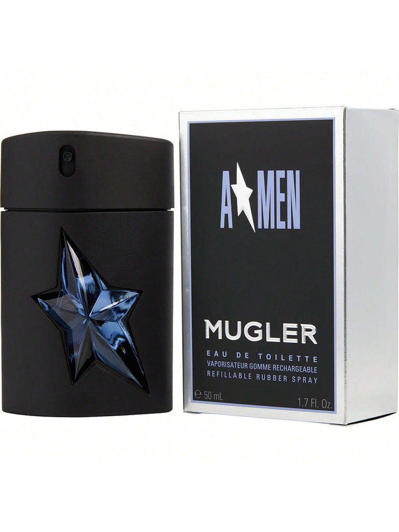 Angel by Thierry Mugler,  (A*men) 1.6oz EDT Refillable Rubber Spray men