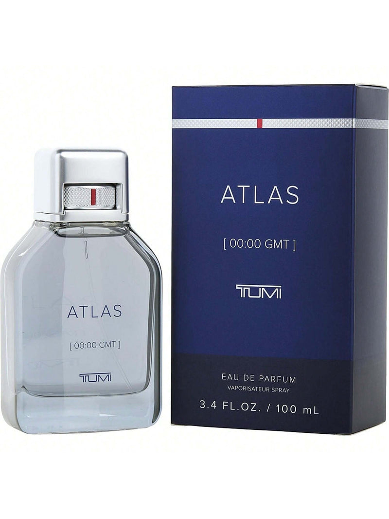 Atlas [00:00 GMT] by Tumi, 3.4 oz EDP Spray for Men